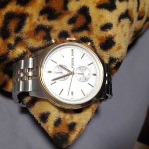 Men's Fossil Watch with glass protective film